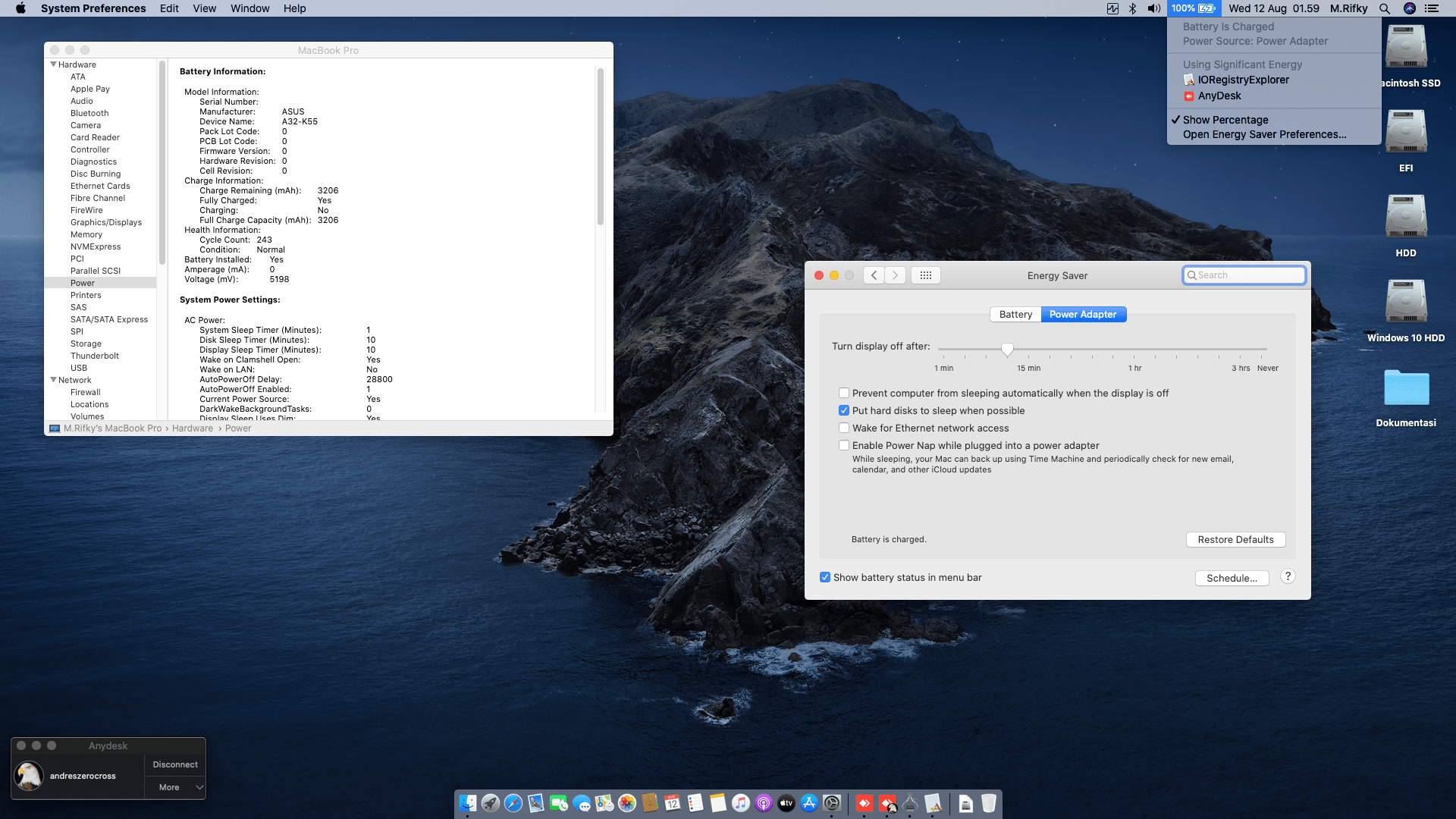 Asus ROG GL503VD FY285T [KabyLake   Intel HD 630 + I2C] 6